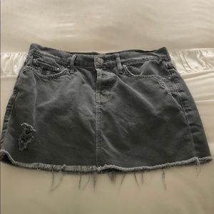 MOTHER denim mini-skirt